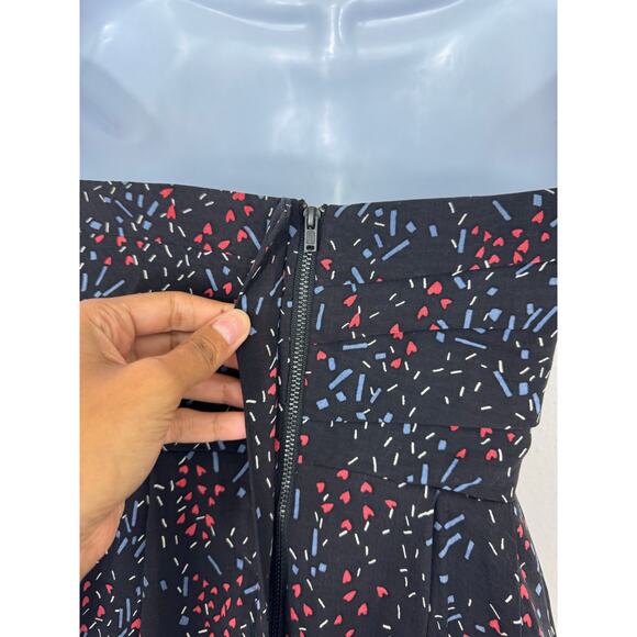 BCBGeneration Strapless Abstract Print Mini Dress Size 2 - Picture 8 of 9